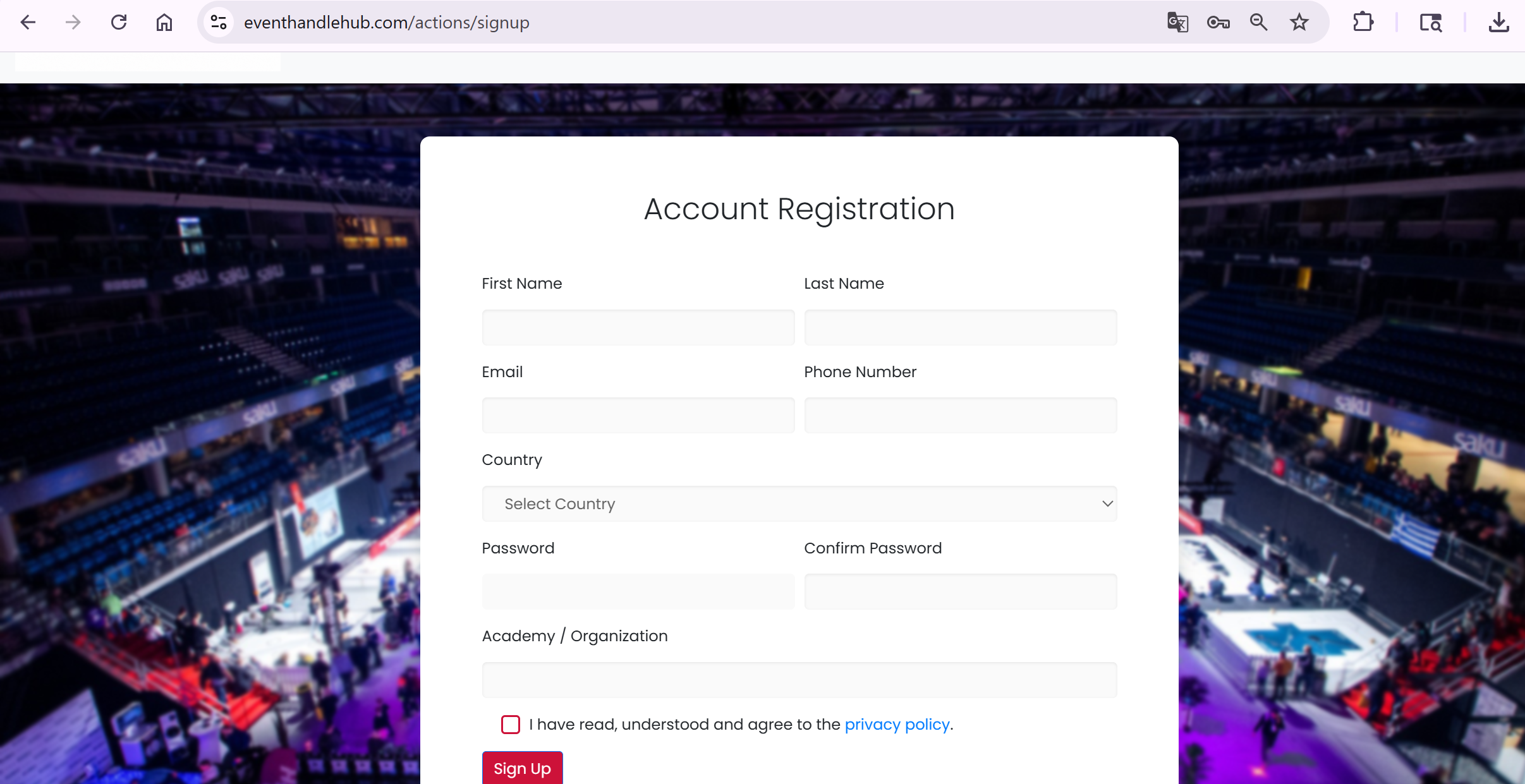 Create Account